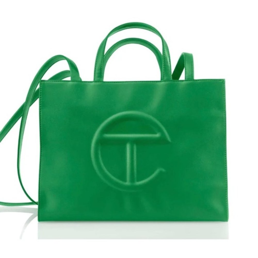 Telfar Medium Greenscreen Shopper - Picture 1 of 4